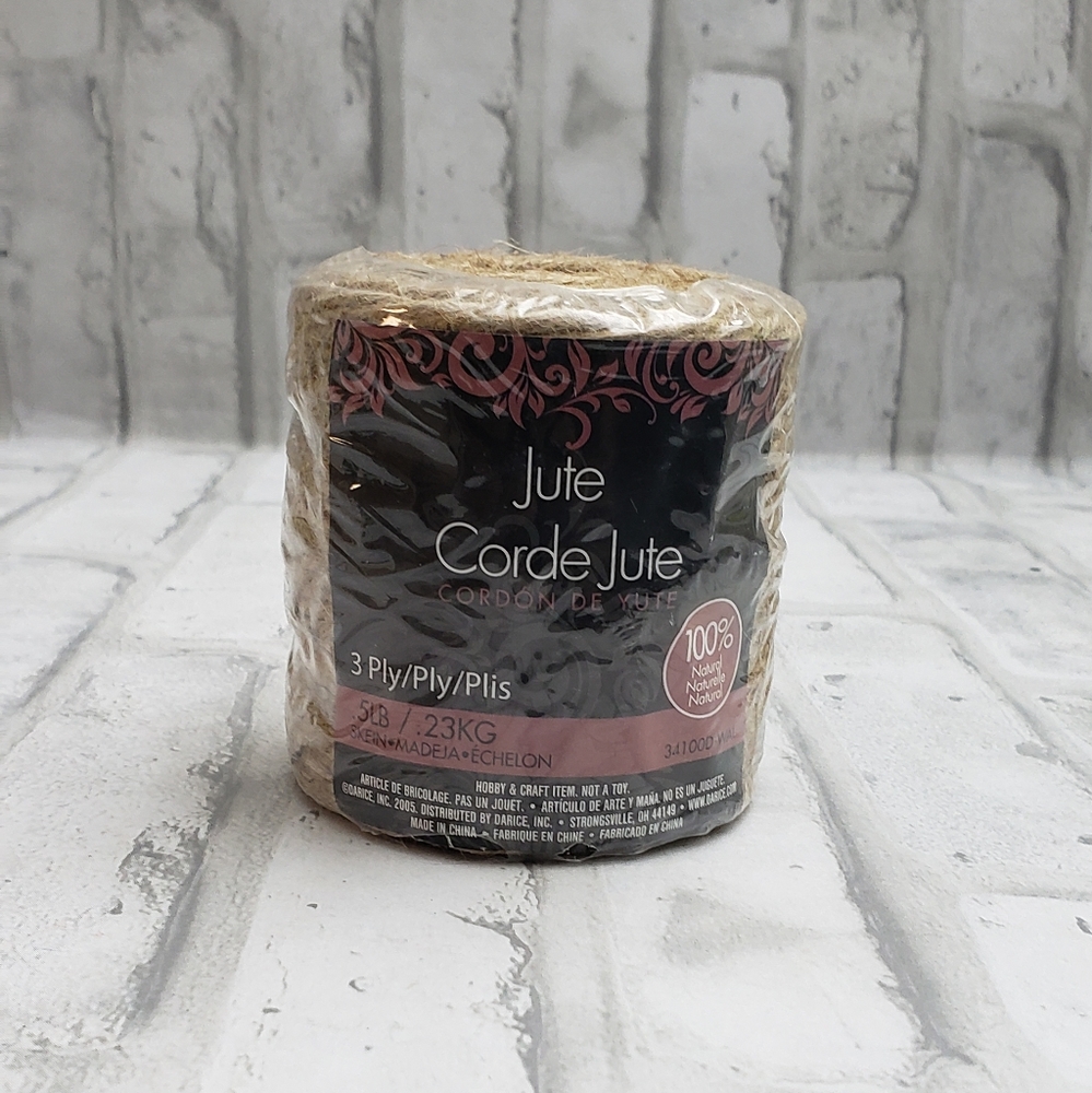 Darice Jute Corde Rope 3 Ply